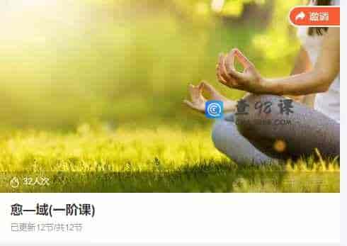 愈—域(一阶课)