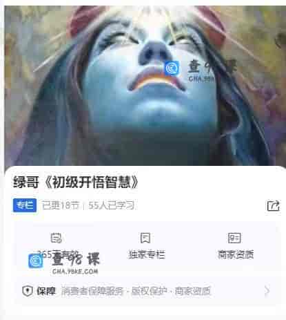 11241  绿哥《初级开悟智慧》