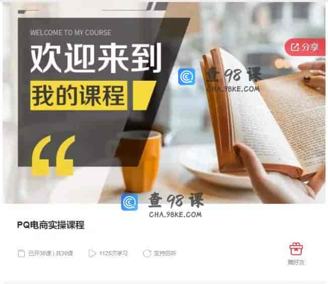 11290  PQ电商实操课程