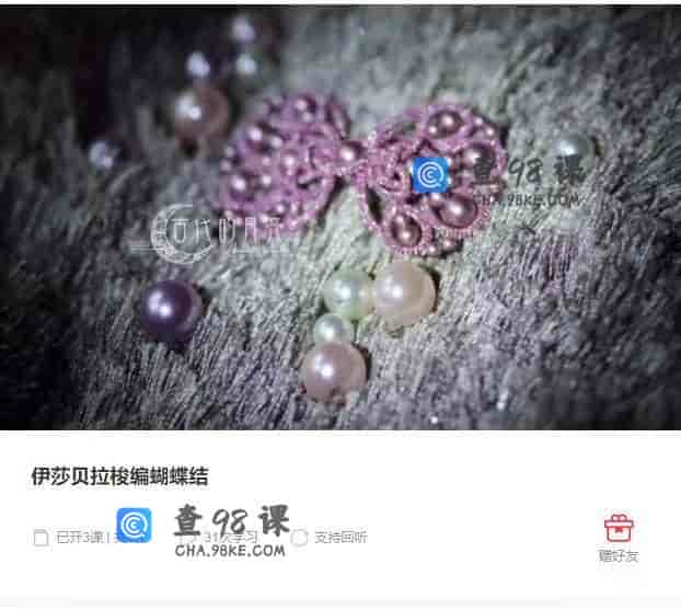10823  伊莎贝拉梭编蝴蝶结