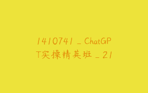 1410741_ChatGPT实操精英班_21