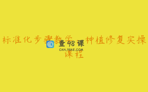 标准化步骤教学：种植修复实操课程