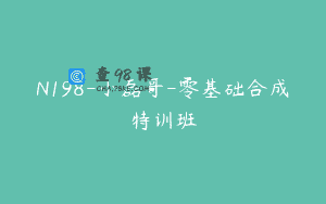 N198-小磊哥-零基础合成特训班