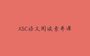 XSC语文阅读素养课
