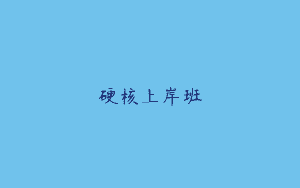 硬核上岸班