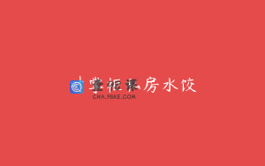叶掌柜私房水饺