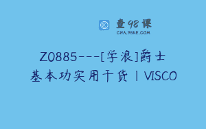 Z0885—[学浪]爵士基本功实用干货｜VISCO