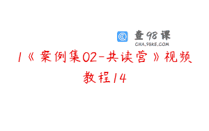 1《案例集02-共读营》视频教程14