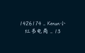 1426174_Kenan小红书电商_13