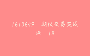 1613649_期权交易实战课_18