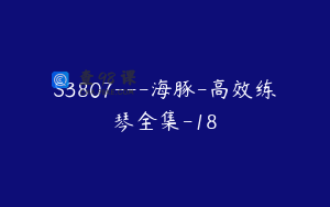 S3807---海豚-高效练琴全集-18
