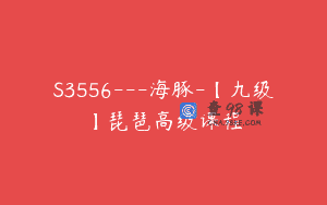 S3556—海豚-【九级】琵琶高级课程