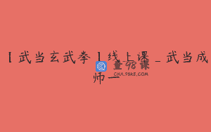 【武当玄武拳】线上课_武当成师一