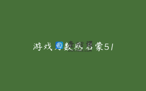 游戏力数感启蒙51