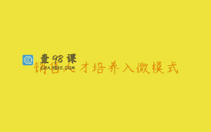 销售人才培养入微模式