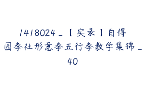 1418024_【实录】自得园拳社形意拳五行拳教学集锦_40