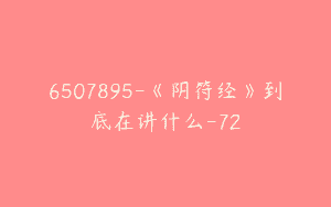 6507895-《阴符经》到底在讲什么-72