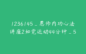 1236145_恩师内功心法讲座2知觉运动44分钟_5