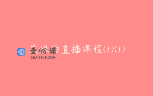 艾姐的直播课程(1)(1)
