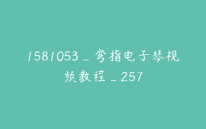 1581053_弯指电子琴视频教程_257