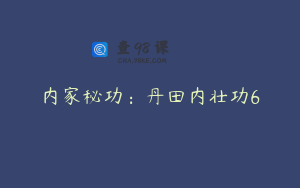 内家秘功：丹田内壮功6