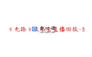 《无路》读书会直播回放-3