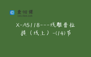 X-A5118---线雕普拉提（线上）-(14)节