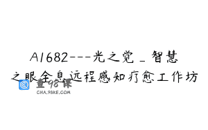 A1682—光之觉_智慧之眼全息远程感知疗愈工作坊