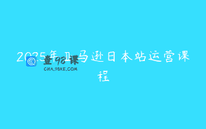 2025年亚马逊日本站运营课程