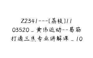Z2341—[荔枝]1103520_黄伟运动–易筋打通三焦专业讲解课_10
