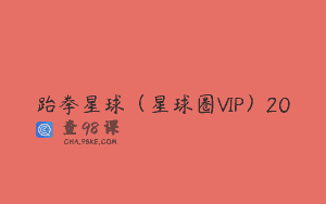 跆拳星球（星球圈VIP）20