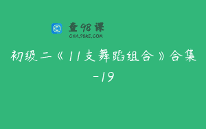 初级二《11支舞蹈组合》合集-19