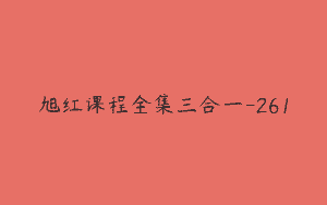 旭红课程全集三合一-261