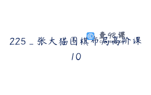 225_张大猫围棋布局高阶课10