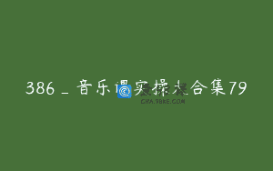 386_音乐课实操大合集79