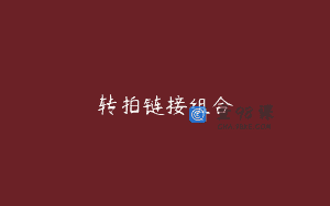 转拍链接组合