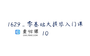 1629_零基础大提琴入门课10