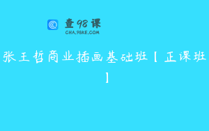张王哲商业插画基础班【正课班】