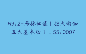N912-海豚知道【拙火瑜伽五大基本功】_5510007