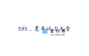 395_意拳试力大全