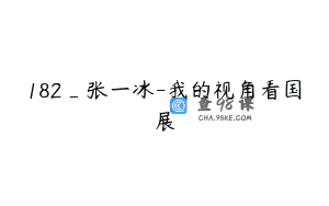 182_张一冰-我的视角看国展