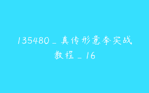 135480_真传形意拳实战教程_16