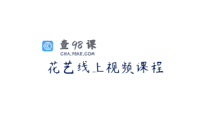 花艺线上视频课程