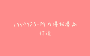 1444423-阿力得物爆品打造