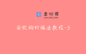 安欣胸针编法教程-3