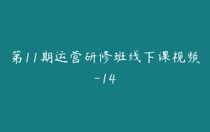 第11期运营研修班线下课视频-14