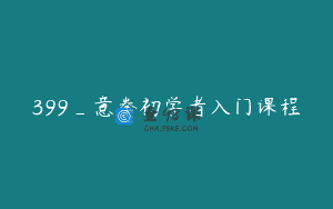 399_意拳初学者入门课程