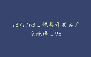 1371163_领英开发客户系统课_95