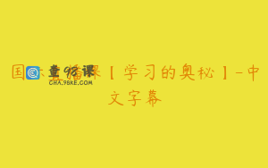 国际直播课【学习的奥秘】-中文字幕
