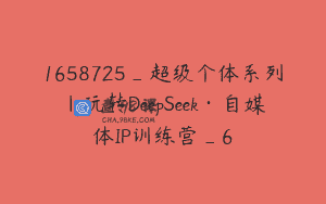 1658725_超级个体系列｜玩转DeepSeek·自媒体IP训练营_6